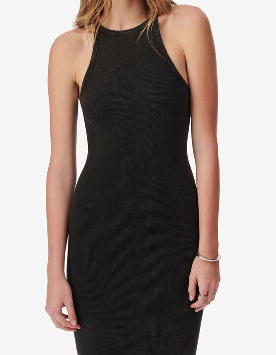 LONG SLEEVELESS DRESS