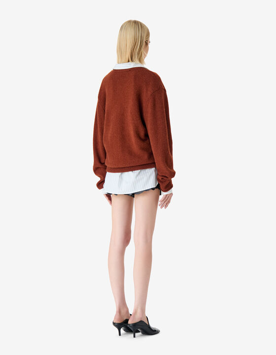 ALPACA V-NECK SWEATER