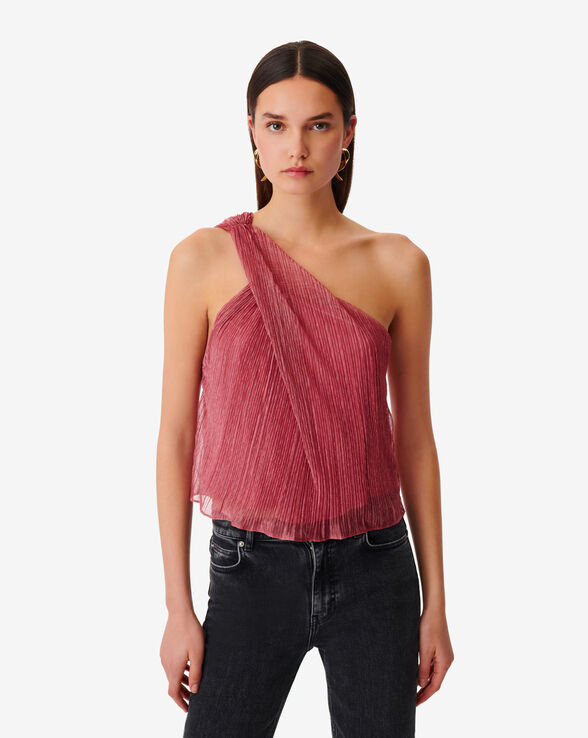 CADIX ASYMMETRICAL LUREX TOP