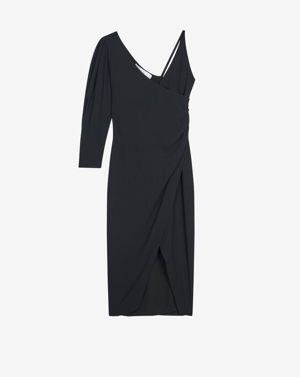 KENZIA LONG ASYMMETRICAL DRESS
