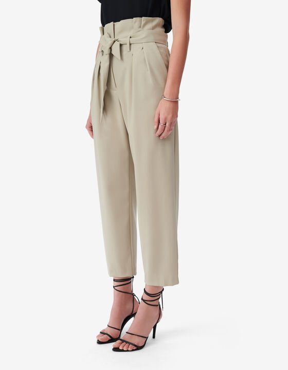 BELTED PANTS