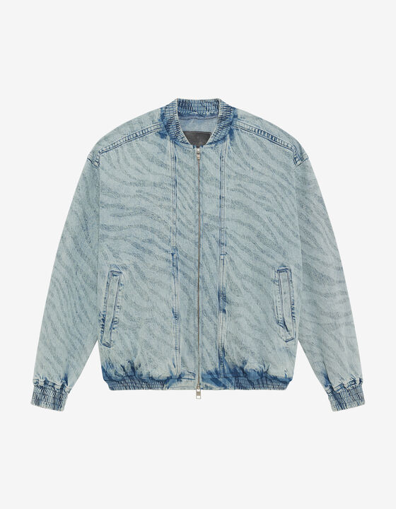DENIM BOMBER