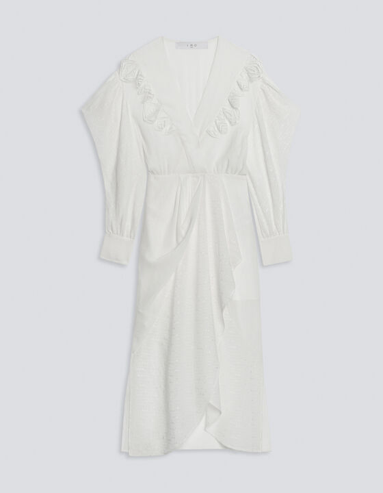 DILY LONG LOW-CUT DRESS