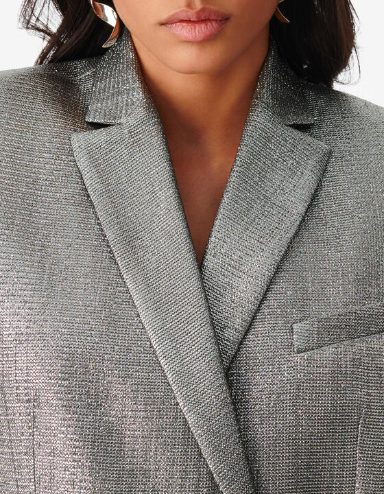 SLEEVELESS SUIT JACKET
