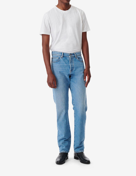 STRAIGHT-LEG JEANS