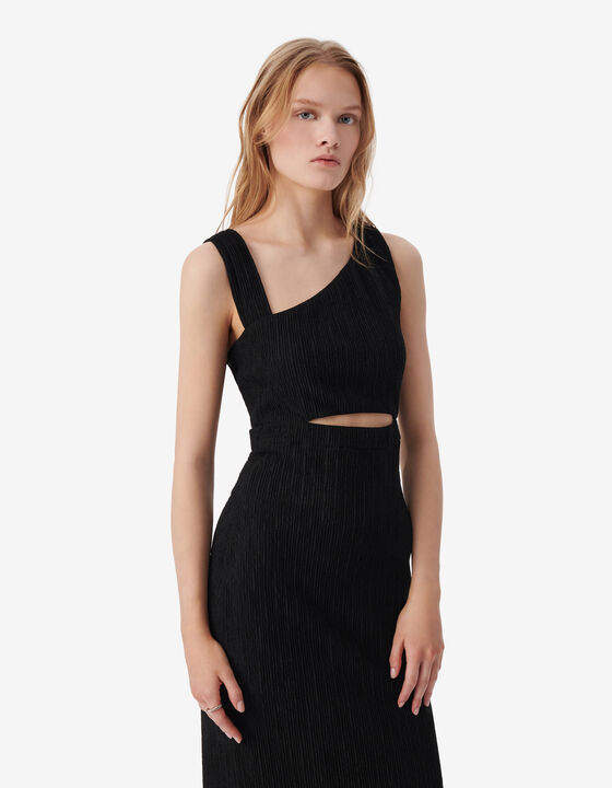 ASYMMETRICAL MIDI DRESS