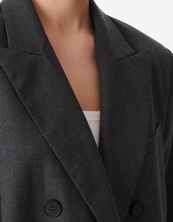 WOOL SUIT JACKET