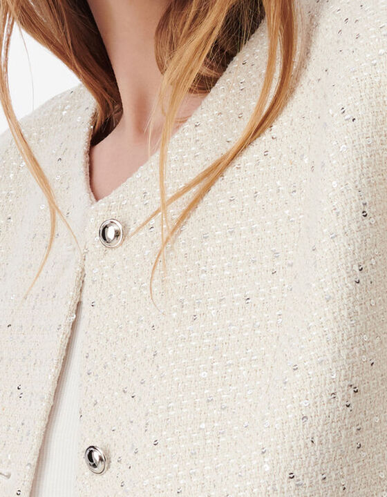 CROPPED TWEED JACKET