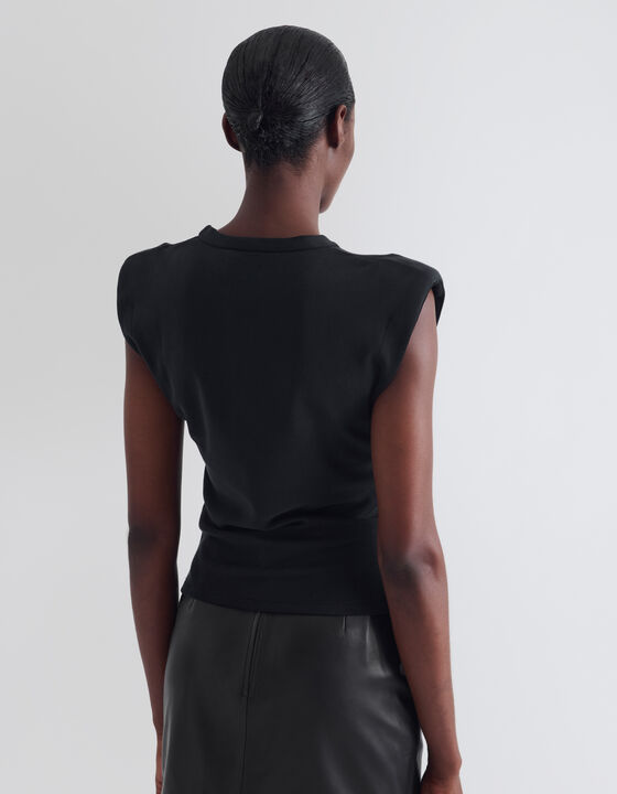 PLEATED T-SHIRT