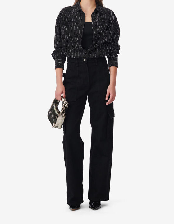 CHEMISE &Agrave; STUDS