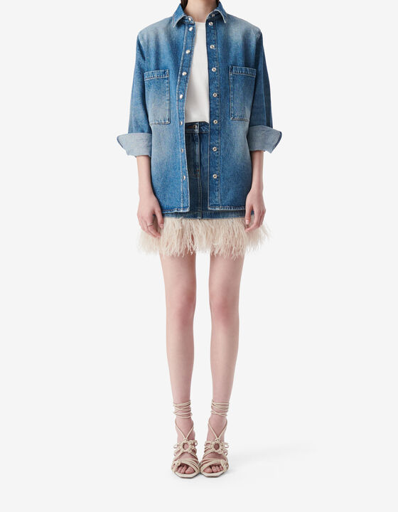 DENIM OVERSHIRT
