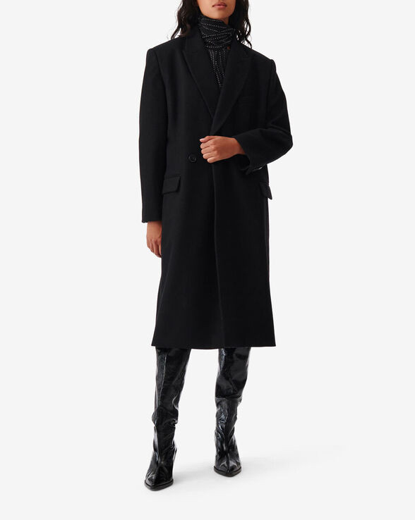 VIENI LONG WOOL COAT