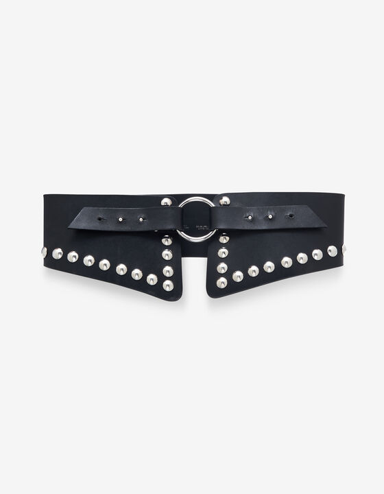 WIDE LEATHER BELT