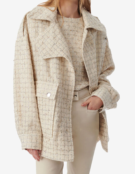 TWEED OVERSHIRT