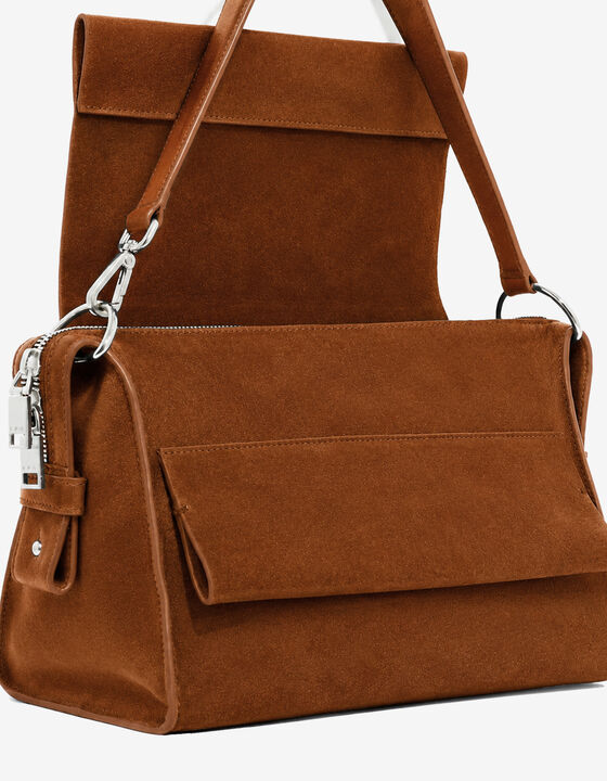 SUEDE CAMERA BAG