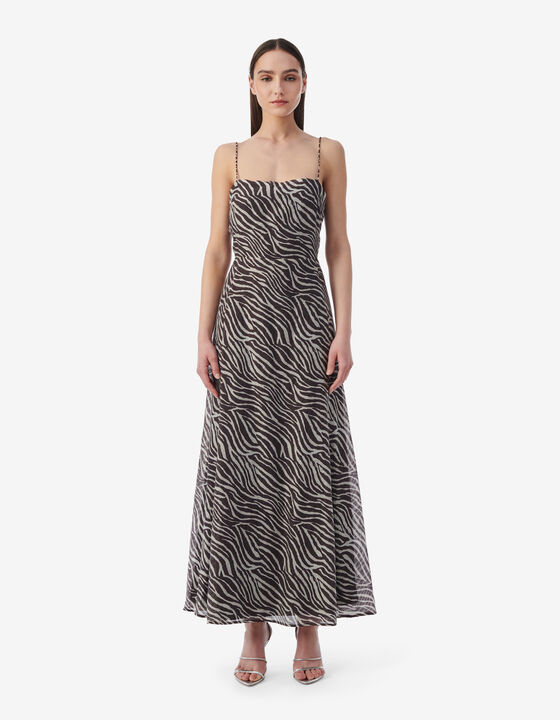 ROBE LONGUE À IMPRIMÉ