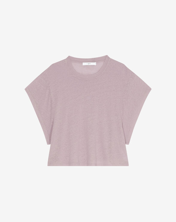 T-SHIRT EN LIN COL ROND OSTER