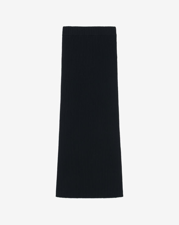 KENLO CASHMERE WOOL TUBE SKIRT