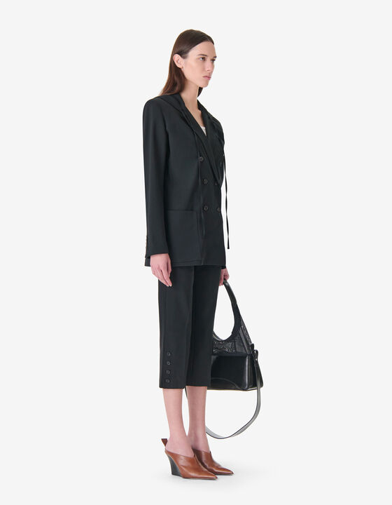 HOODED TAILORED JACKET