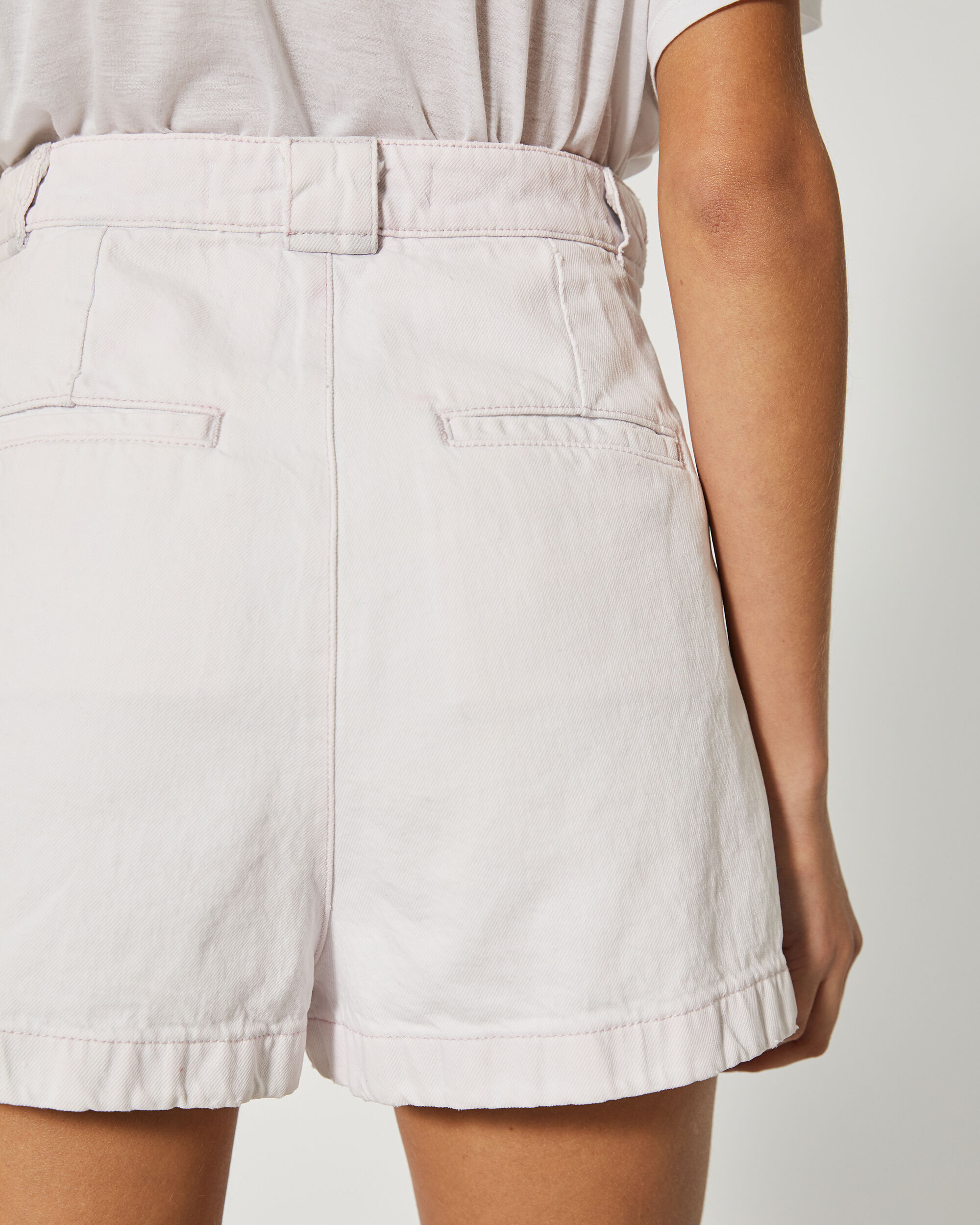 blush pink shorts