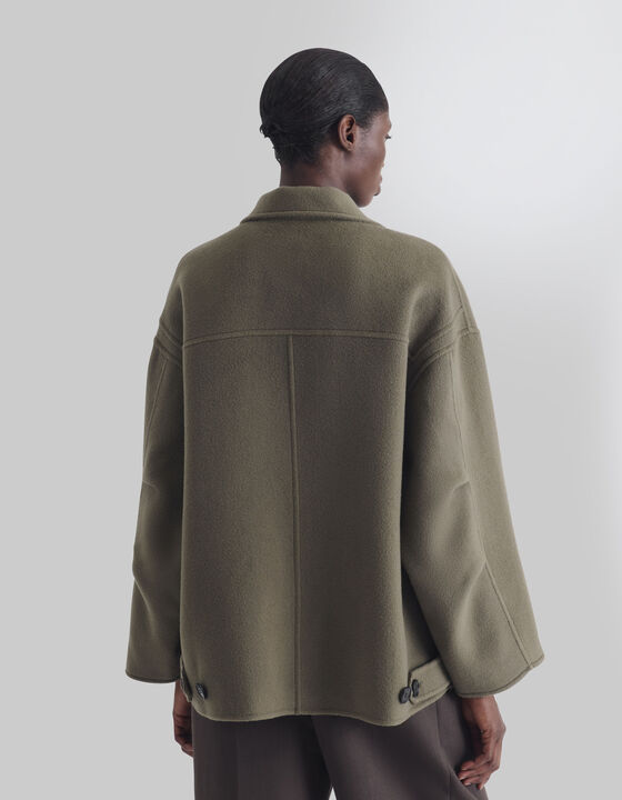 SHORT REVERSIBLE COAT
