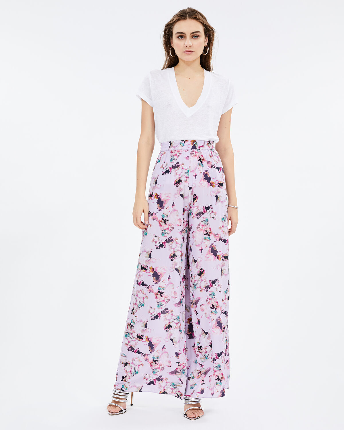IRO - PANTALON TANY LIGHT PURPLE