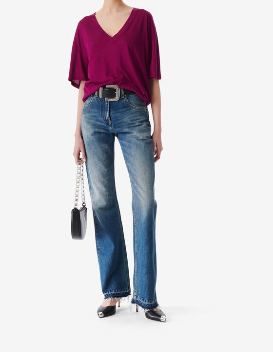 OVERSIZED V-NECK T-SHIRT