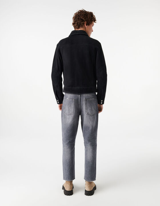 VESTE EN CUIR SU&Eacute;D&Eacute;