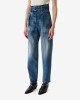 IRO Indio Belted carrot-leg Jeans - Farfetch