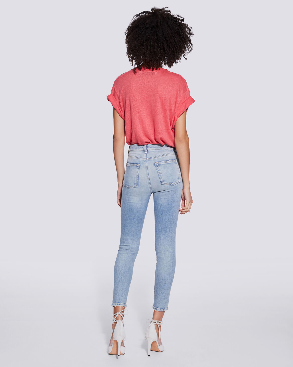 SELKA HIGH RISE SKINNY JEANS image number null