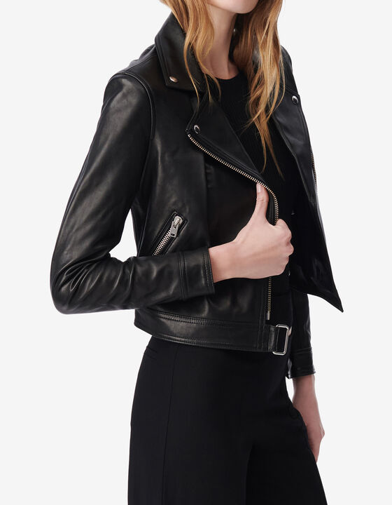 VESTE EN CUIR