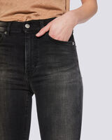 TRACCK SKINNY HIGH WAIST WASHED JEANS  image number null