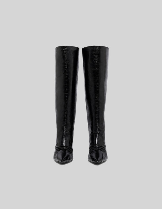 BOTTES HAUTES EN CUIR
