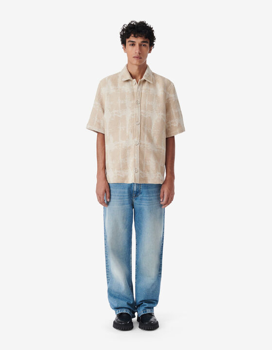 SHORT-SLEEVED OVERSHIRT