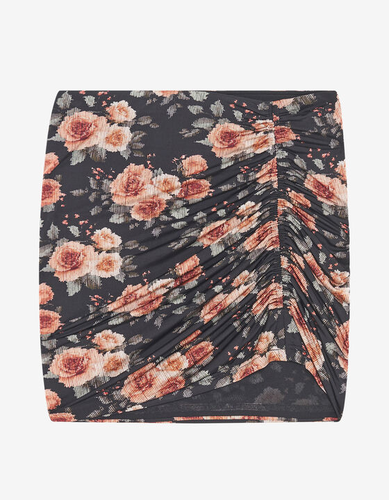 SHORT PRINT SKIRT