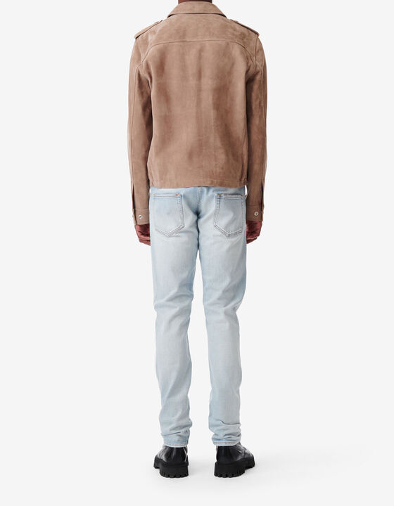 SUEDE LEATHER JACKET