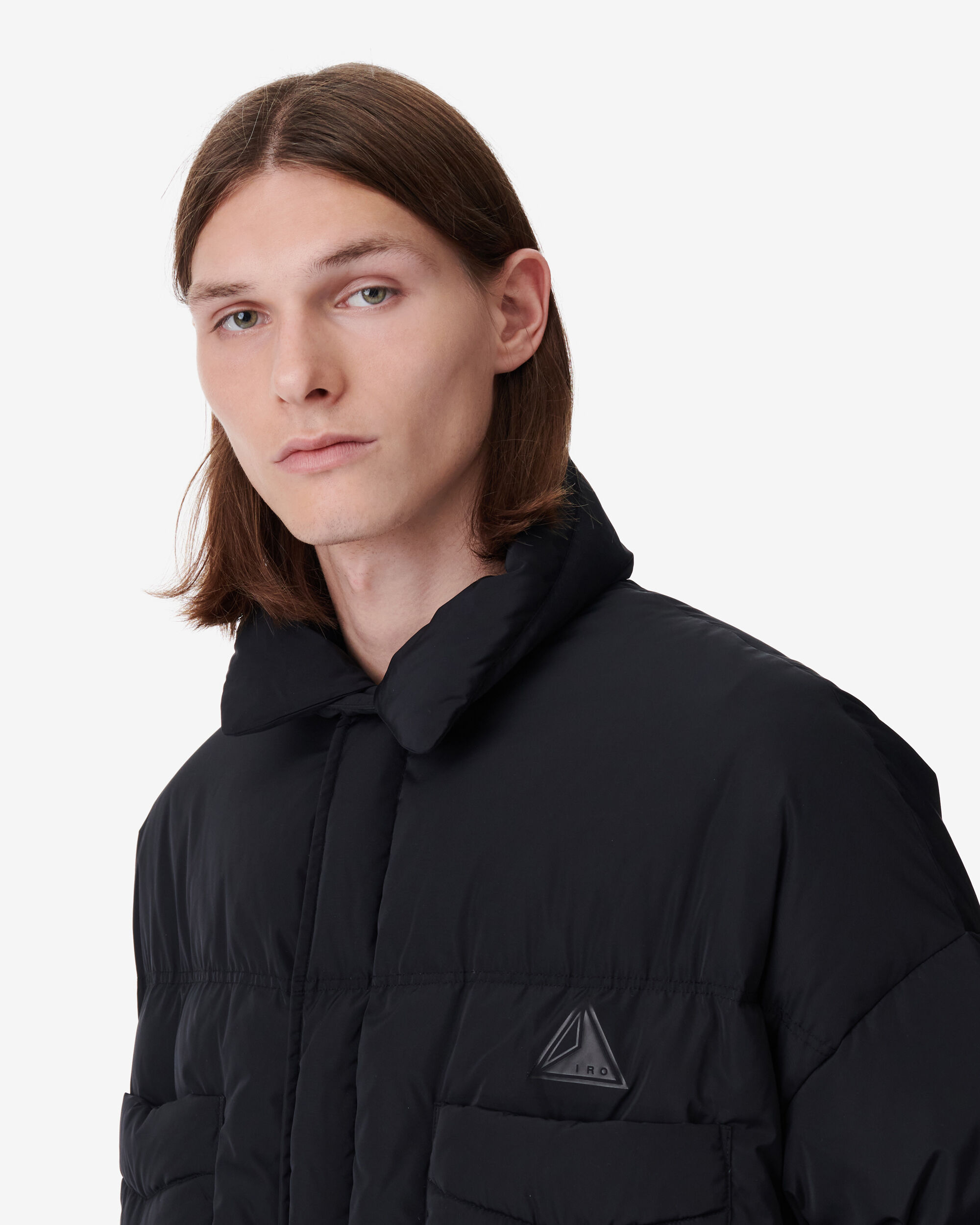 Iro puffer deals jacket