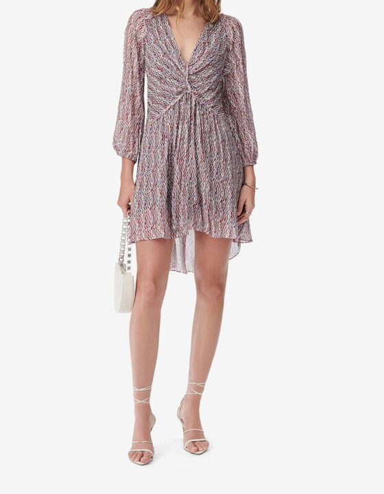 GRAPHIC PRINT SHORT DRESS