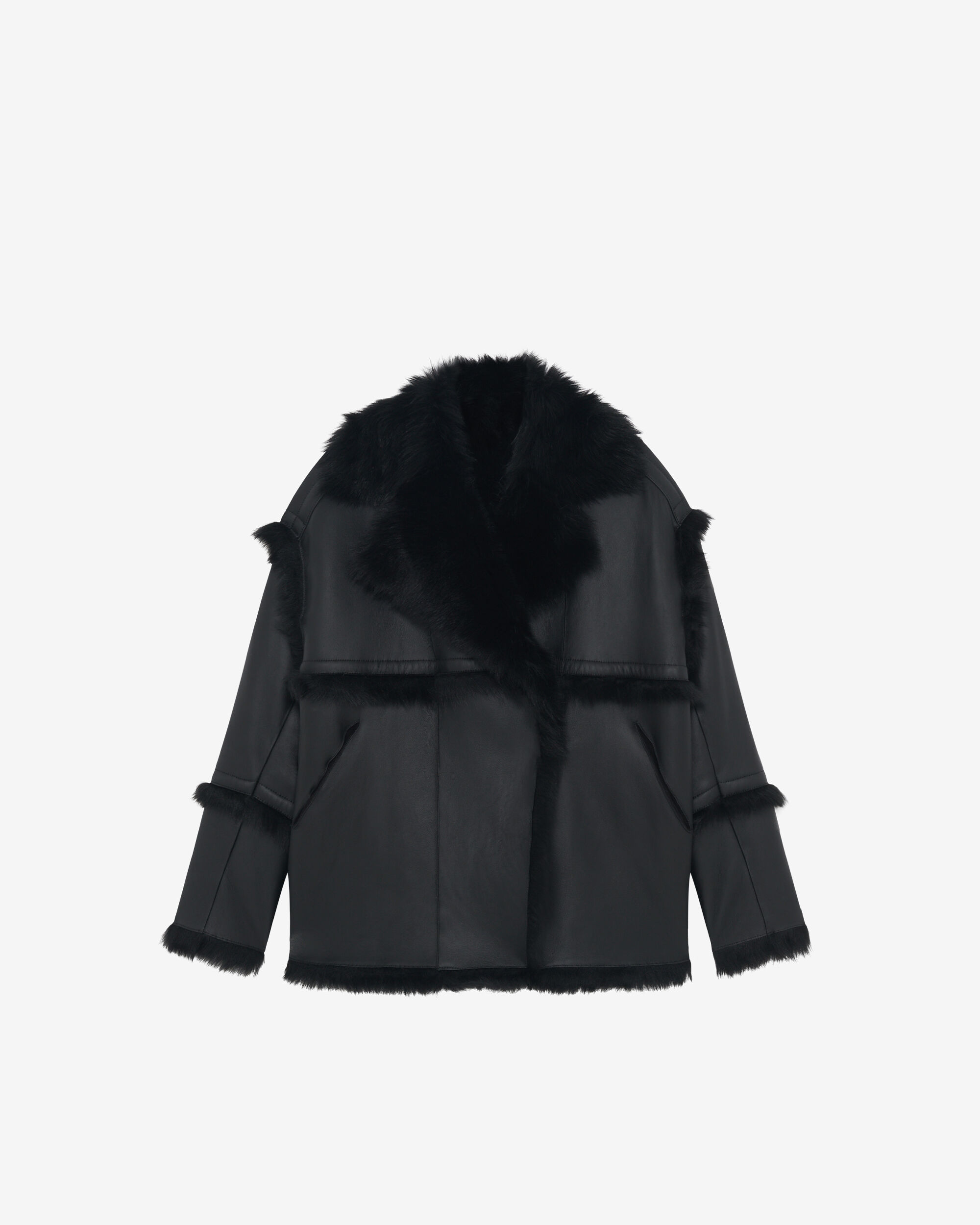 IRO ESSENTIALS | REVERSIBLE LEATHER JACKET