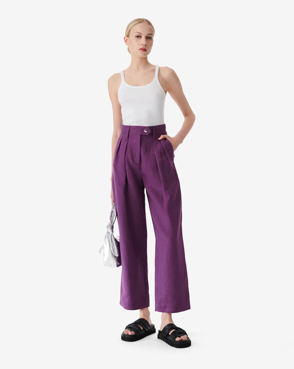 PANTALON TAILLE HAUTE SABIA