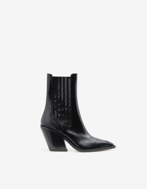 LEATHER LOW BOOTS