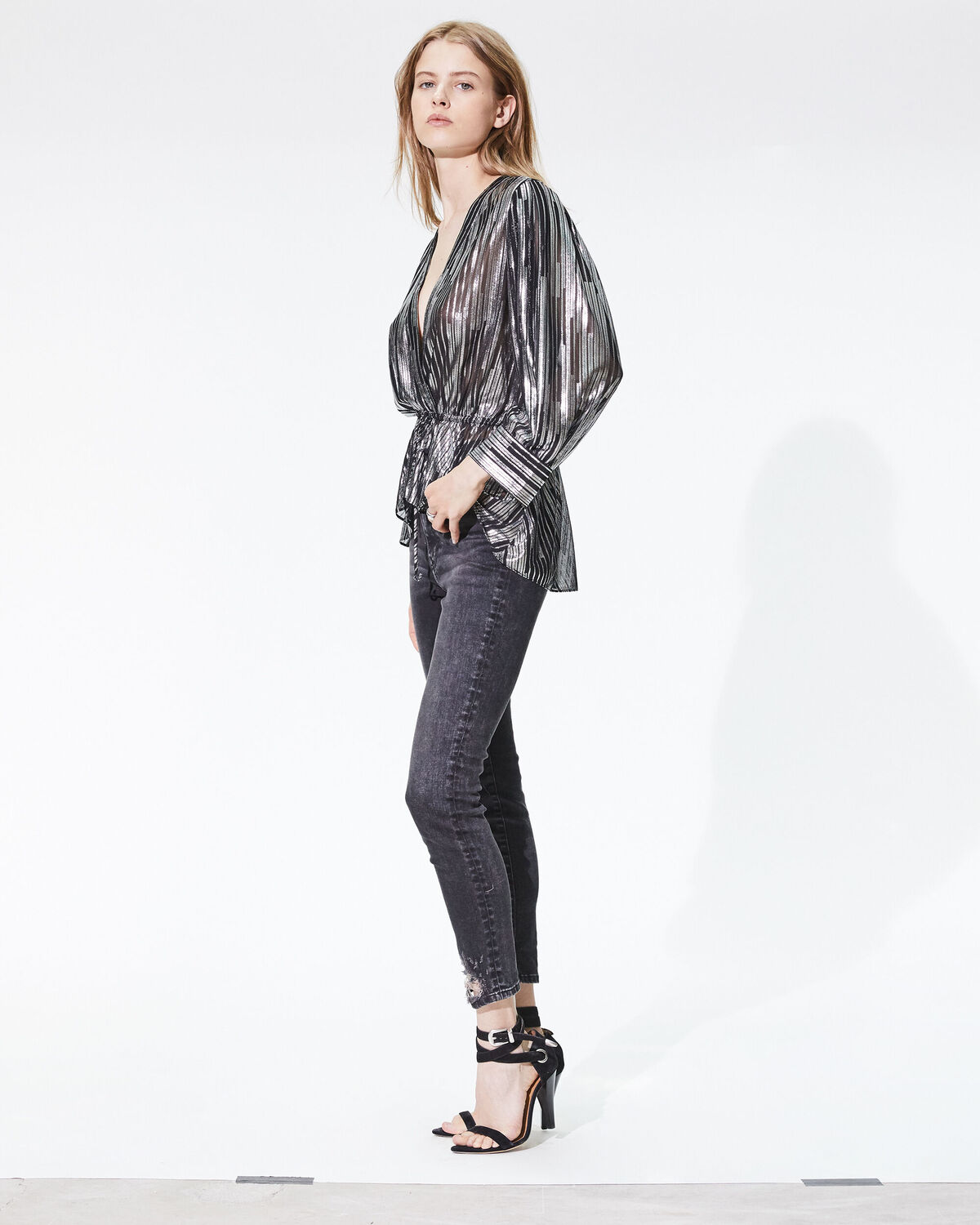 Vlade Jeans Black Washed Grey by IRO Paris