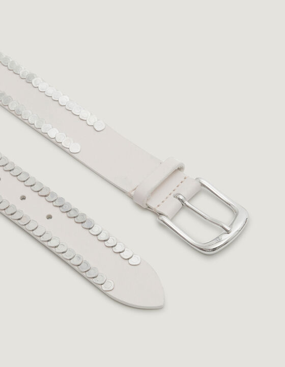 BHAKI SILVER COIN EMBELLISHED BELT