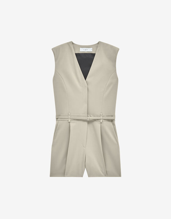 BELTED COMBISHORT