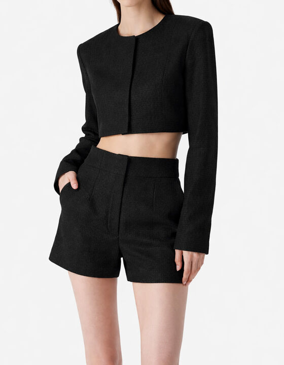 SHORT TWEED JACKET