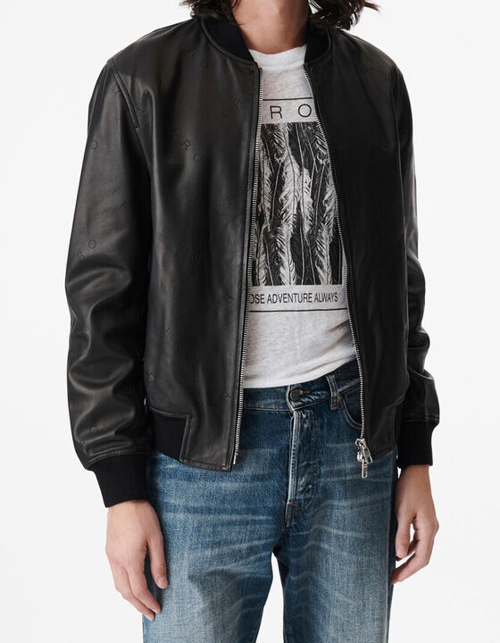 PERFORATED LEATHER JACKET