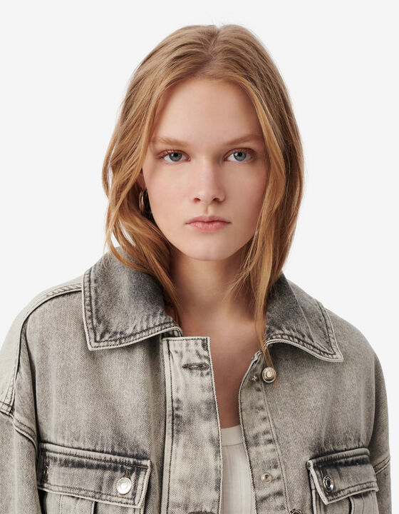 DENIM SHORT JACKET