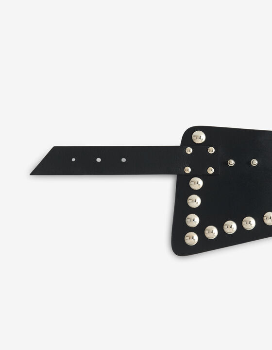 CEINTURE LARGE EN CUIR