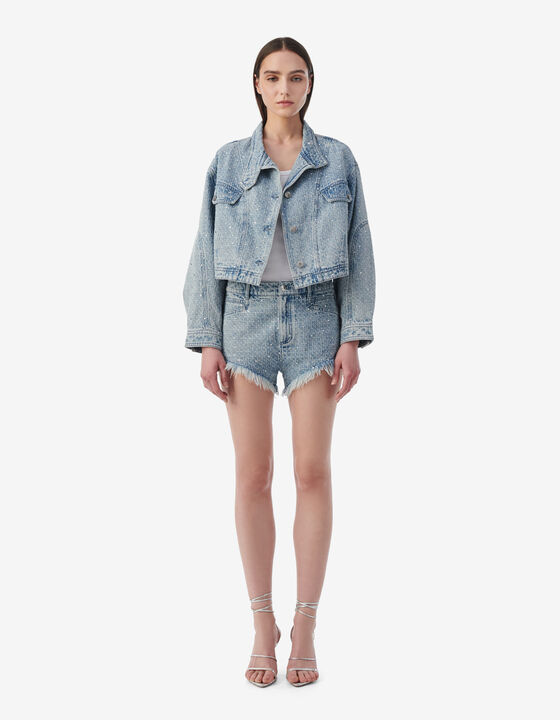SHORT À STRASS