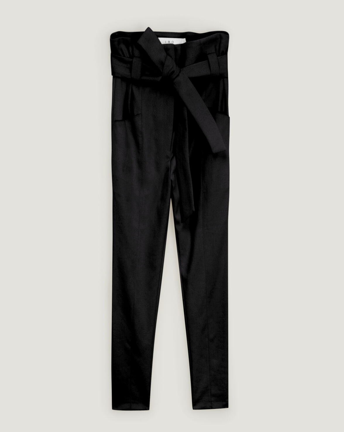 AKIN HIGH WAIST PAPERBAG PANTS image number null